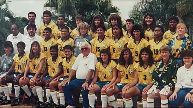 Meninas que abriram o caminho para a atual geração do futebol feminino - Divulgação Saad
