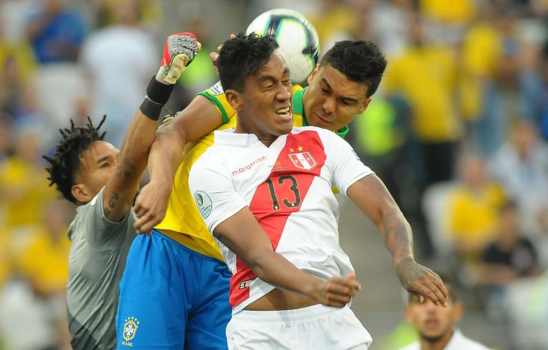 O susto aconteceu depois do jogo entre Brasil e Peru - Rodrigo Vilalba