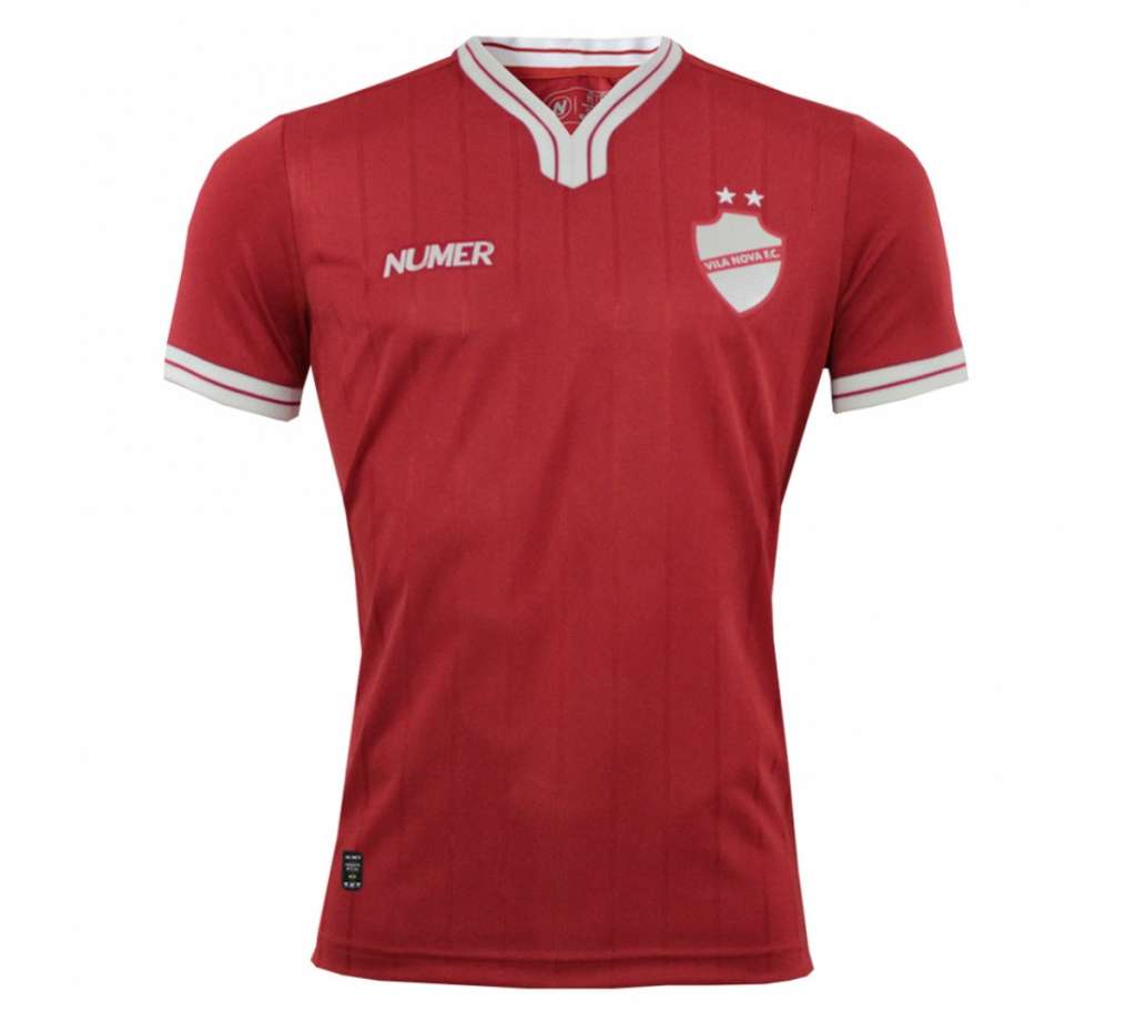 Camisa é na linha retrô. (Foto: Divulgação/Vila Nova)