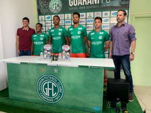 Série B: Guarani apresenta reforços para deixar Z-4 e 'depois pensar em voos maiores'