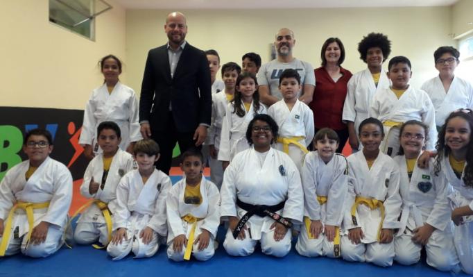 Diretoria do UFC Brasil e América Latina visita Escola da LBV em São Paulo 