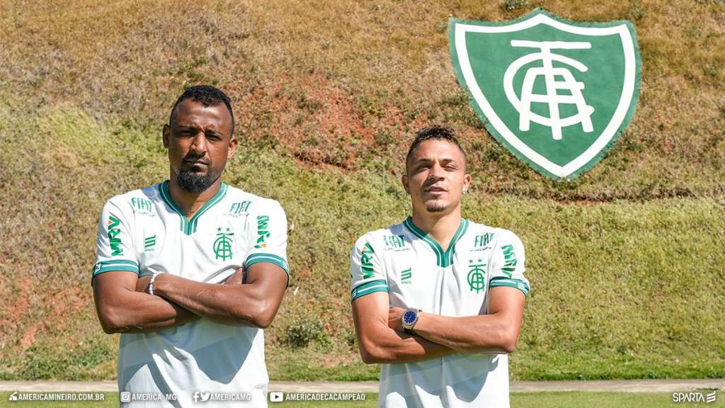 Elias e Geovane são os dois últimos reforços apresentados pelo América-MG