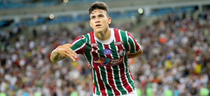 Pedro, atacante do Fluminense 