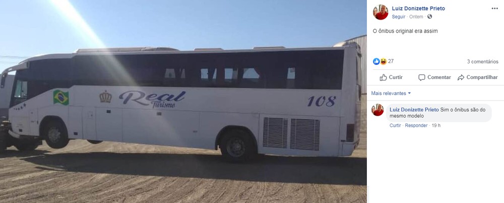 Após polêmica, presidente afirmou que este será o novo ônibus do América