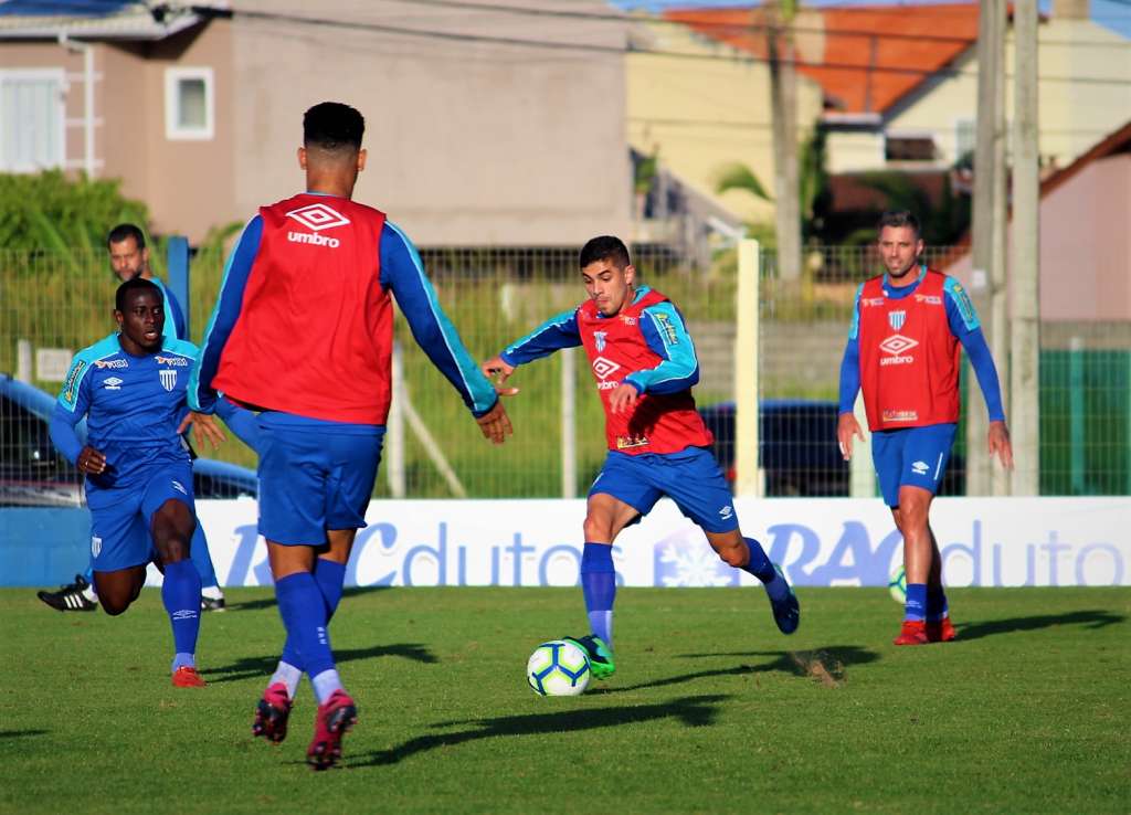 Avaí treinou nesta quarta-feira - André Palma Ribeiro/Avaí F. C.