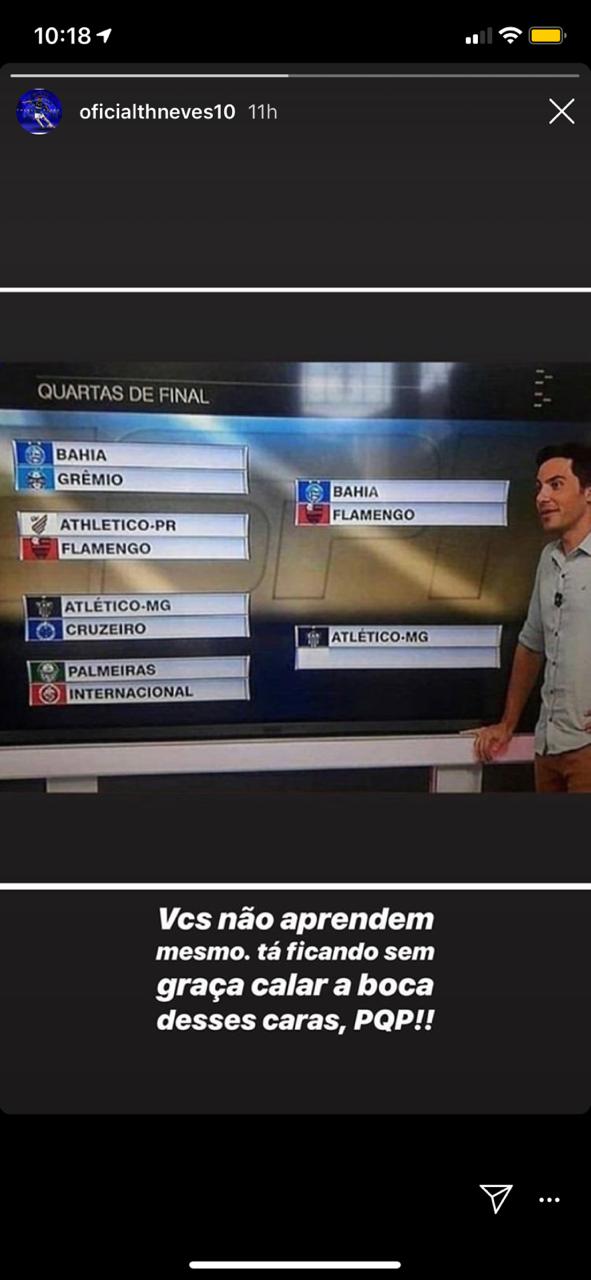 Palpites “fail” da Copa do Brasil em programa da ESPN viralizam; Thiago Neves cutuca