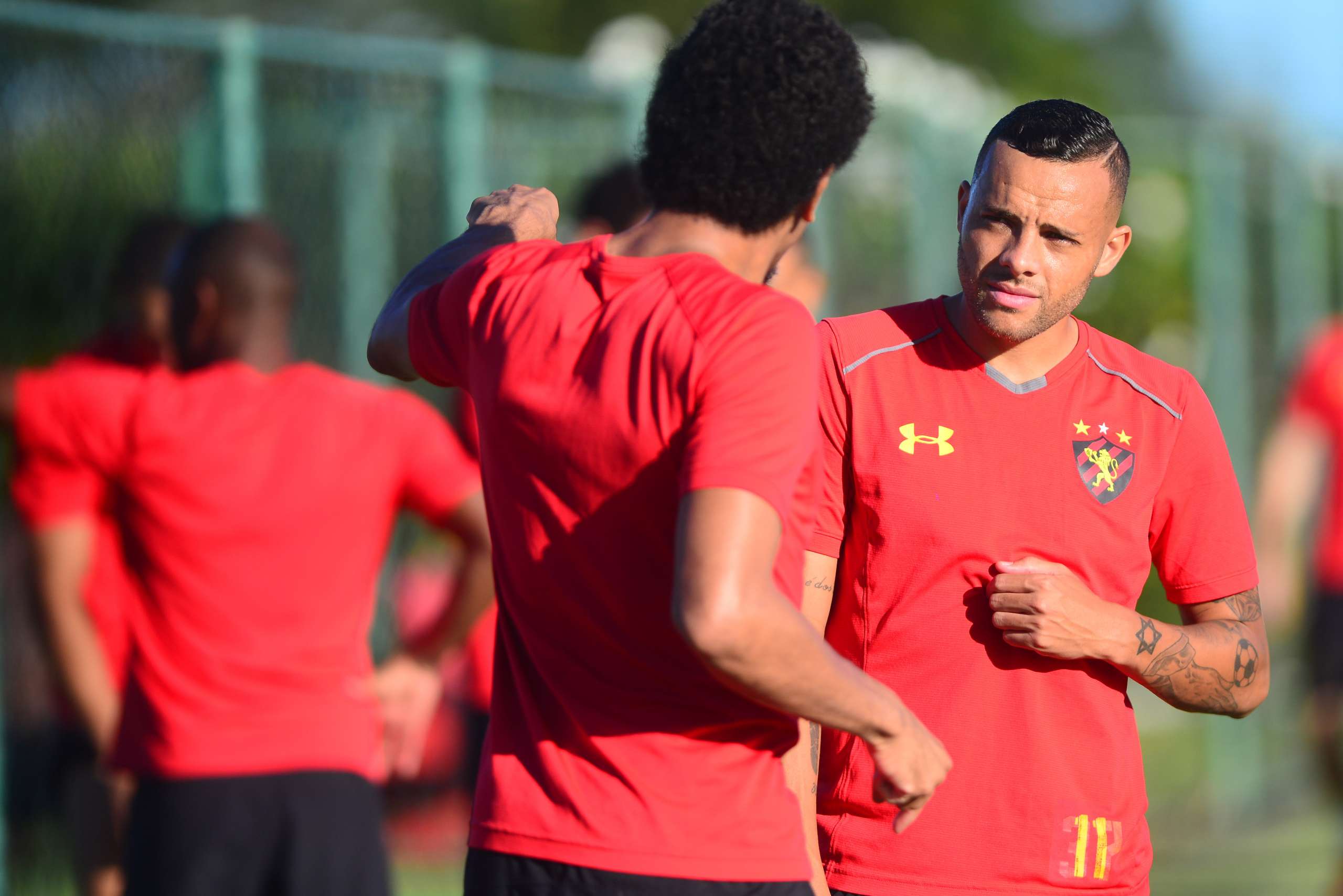 Série B: Atacante acredita que adversários enfrentam Sport com “mais tesão”