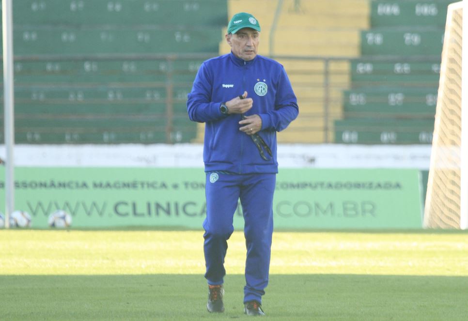 Série B: Técnico indica Guarani com mudanças, mas não define time titular