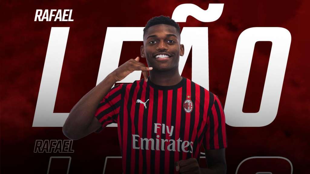 Rafael Leão, atacante português, é o novo reforço do Milan para temporada 2019/20