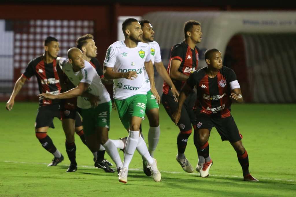 O Vitória vem crescendo na Série B e pode deixar a zona de rebaixamento nesta rodada