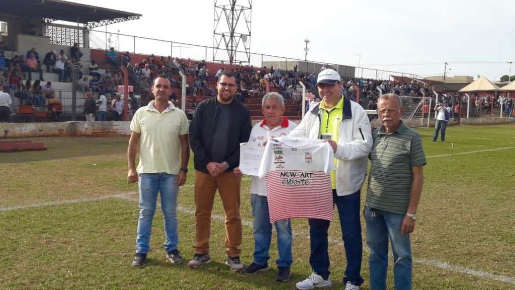 Autoridades do clube e da prefeitura prestigiaram essa grande festa