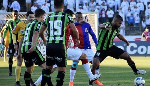 Paraná x América-MG: equilíbrio Paraná x América-MG: equilíbrio