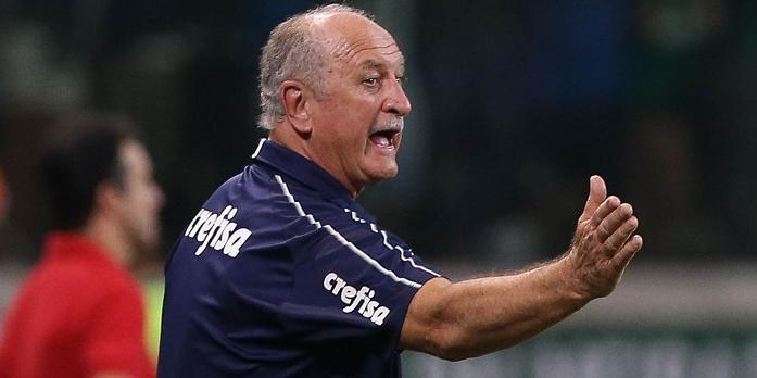 Felipão diz que Palmeiras está em recuperação e não se preocupa com jejum