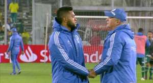 À espera de Luiz Adriano, Felipão ensaia esquema com 2 atacantes no Palmeiras