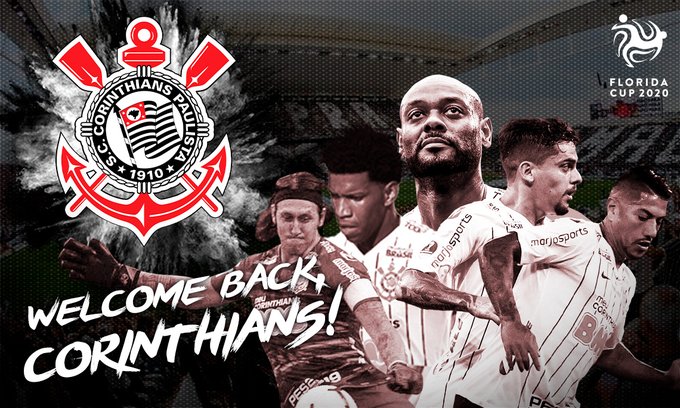 Florida Cup: Corinthians anuncia que disputará edição de 2020 e se junta ao Palmeiras