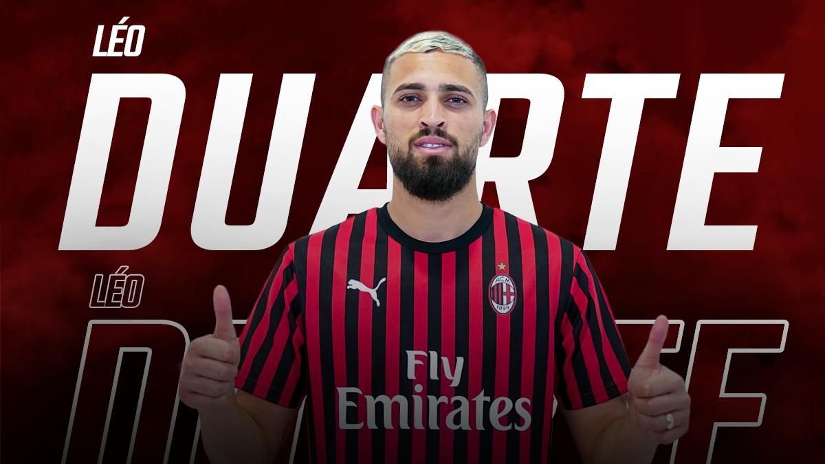 Diretoria do Milan anuncia a contratação do zagueiro ex-Flamengo