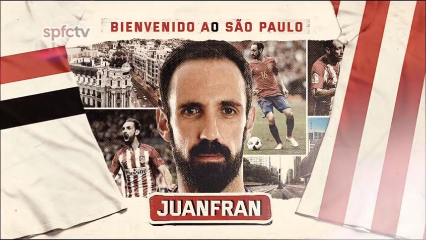 Juanfran será o segundo jogador espanhol a defender o São Paulo