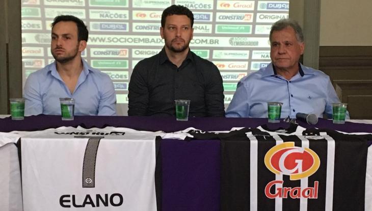 Elano é apresentado como técnico de equipe do Paulistão 2020