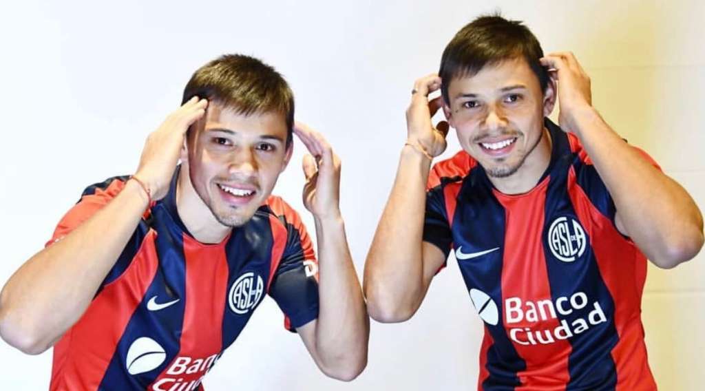 Angel Romero (à direita) vai atuar ao lado do irmão Oscar Romero no San Lorenzo