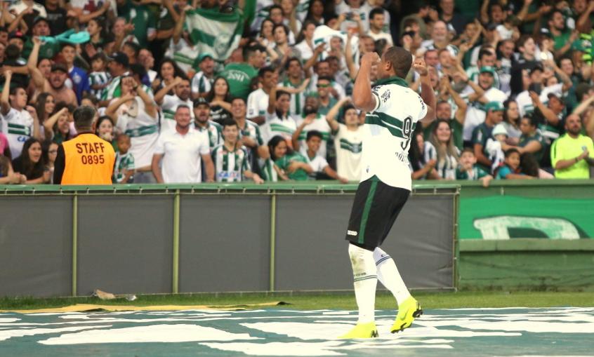Rodrigão fez um dos gols do Coritiba - Coritiba