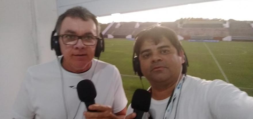 A partida teve transmissão da Rádio Tabajara, parceira da Rádio Futebol Interior. A equipe foi formada por Lima Souto e Sousa Júnior