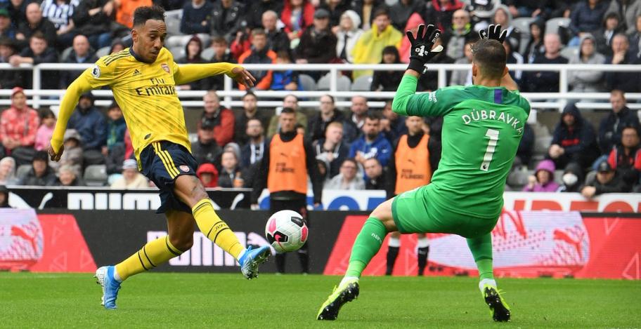 INGLÊS: Aubameyang marca e Arsenal derrota Newcastle pela 1ª rodada