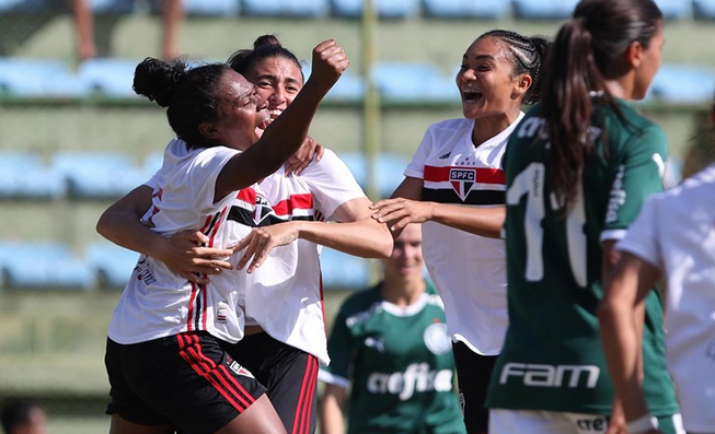 BRASILEIRO FEMININO A2: São Paulo empata com o Palmeiras e encara o Cruzeiro na final