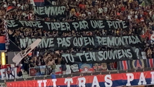 VERGONHA - Ultras do PSG não querem mais Neymar