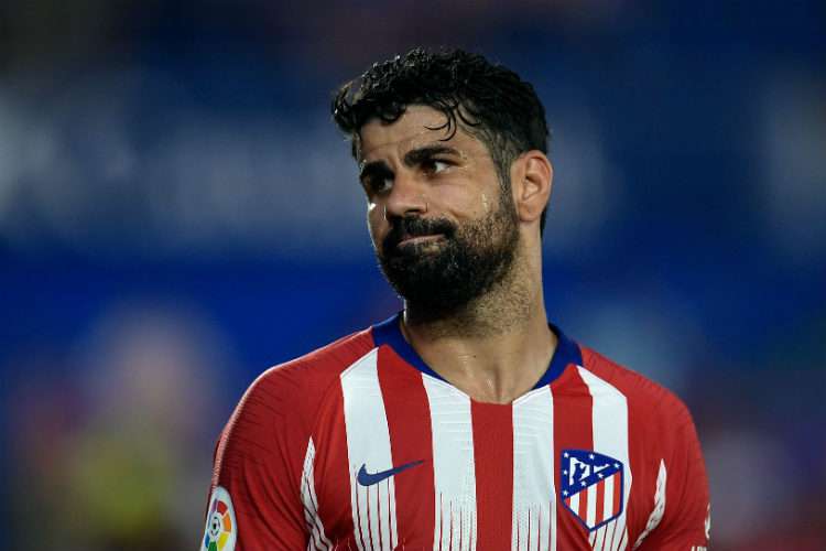 Sem prazo de recuperação, Atlético de Madrid confirma lesão de Diego Costa