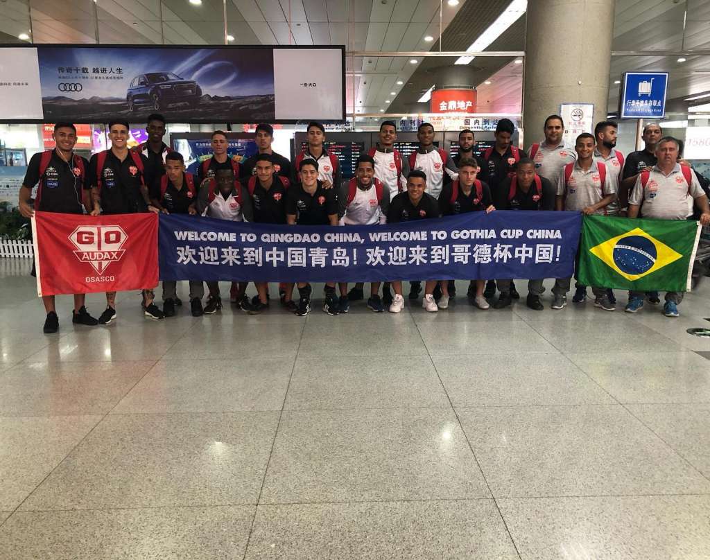 Meninos do Audax Osasco alcançam semifinal em torneio internacional na China