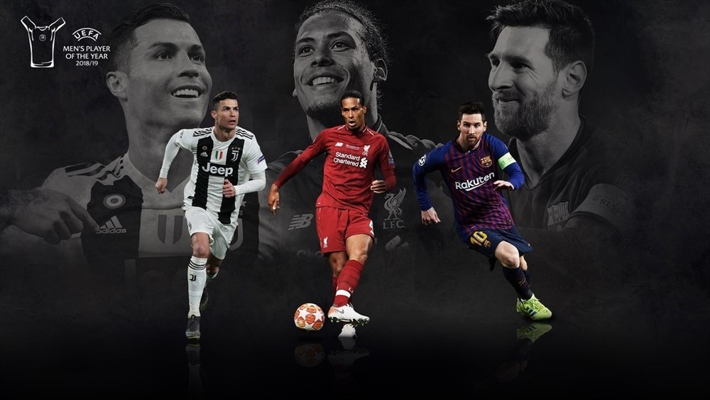 Messi, Cristiano Ronaldo e Van Dijk disputam prêmio da Uefa e Alisson é 4º melhor
