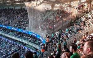 Procon e PM decidem manter rede no setor visitante do estádio palmeirense