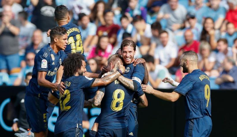 ESPANHOL: Com VAR, golaços e expulsão, Real Madrid vence Celta na estreia