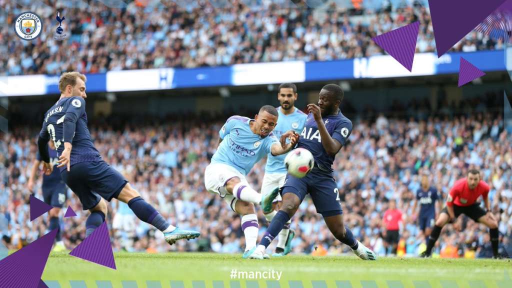 VAR anula gol de Gabriel Jesus no fim e City e Tottenham empatam