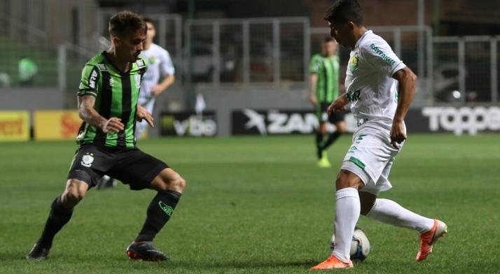 América-MG jogou bem no primeiro tempo