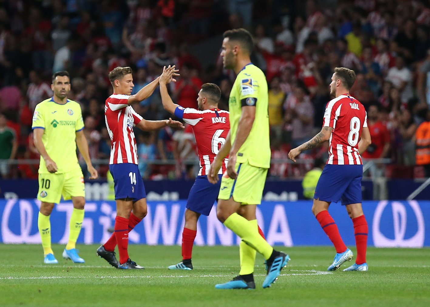 ESPANHOL: Apesar de expulsão de Renan Lodi, Atlético de Madrid supera Getafe em estreia