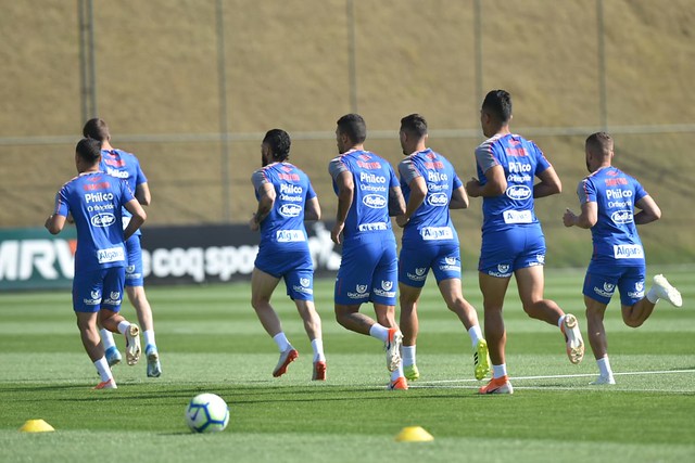 Com treino no CT do Atlético-MG, Santos inicia preparação para encarar Fortaleza