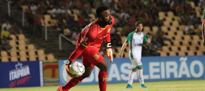 Andrey, goleiro do Sampaio Corrêa