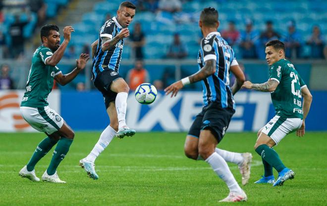 Grêmio buscou o empate com o Palmeiras