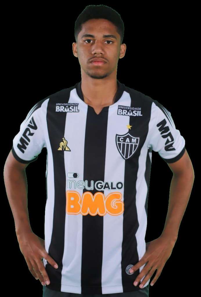 Emprestado pelo Nacional, João Marcelo estreia no sub 17 do Atlético-MG