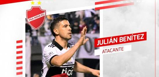 Campeonato Brasileiro da Série B: Julián Benítez, que estava disputando o Brasileirão pelo CSA, é o novo reforço do Vila Nova