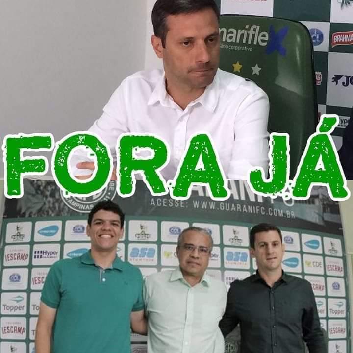 Após mudança do Departamento de Futebol, Palmeron é alvo exclusivo da torcida