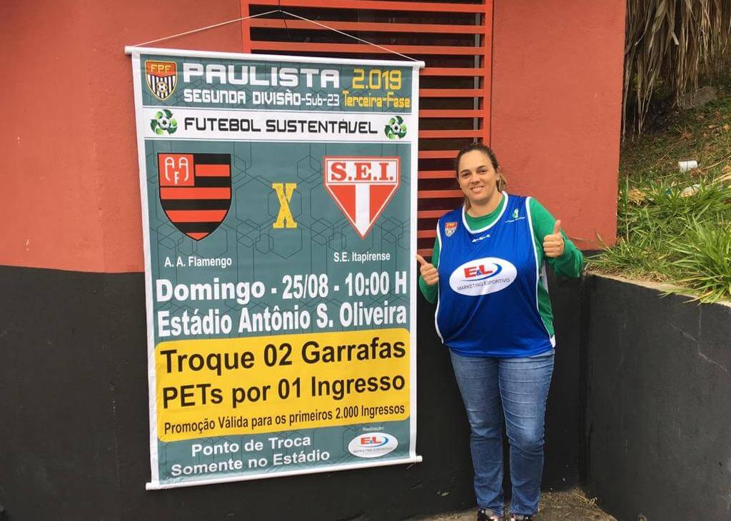 Segundona: Flamengo inicia trocas do Futebol Sustentável para duelo contra Itapirense