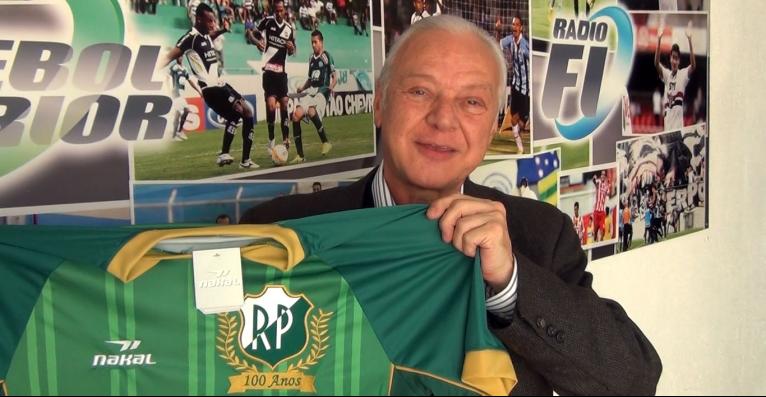 José Eduardo Rodrigues visitou as instalações do Portal Futebol Interior, em Campinas. - Divulgação