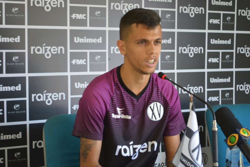 Ausente em apenas um jogo no ano, Kadu Barone espera manter embalo e aumentar número de gols marcados