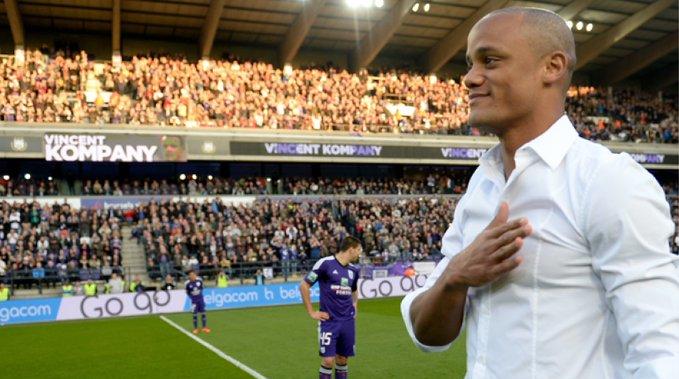 Experiência como jogador-treinador fracassa e Kompany deixa comando do Anderlecht
