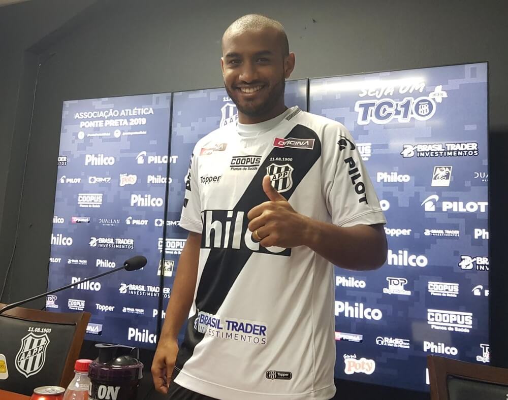 Série B: Lateral é regularizado e fica à disposição na Ponte Preta