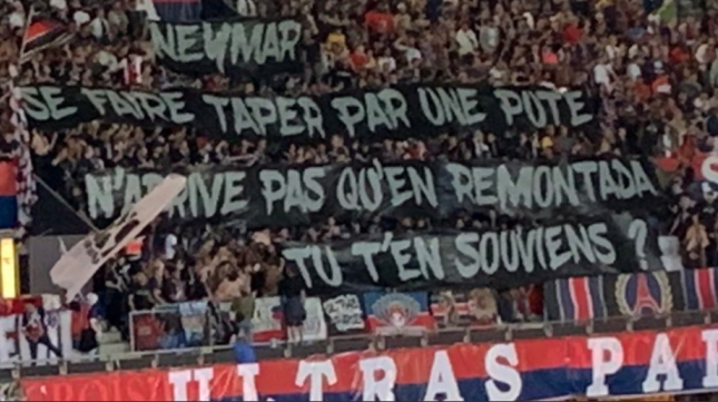 Torcida do PSG não quer Neymar