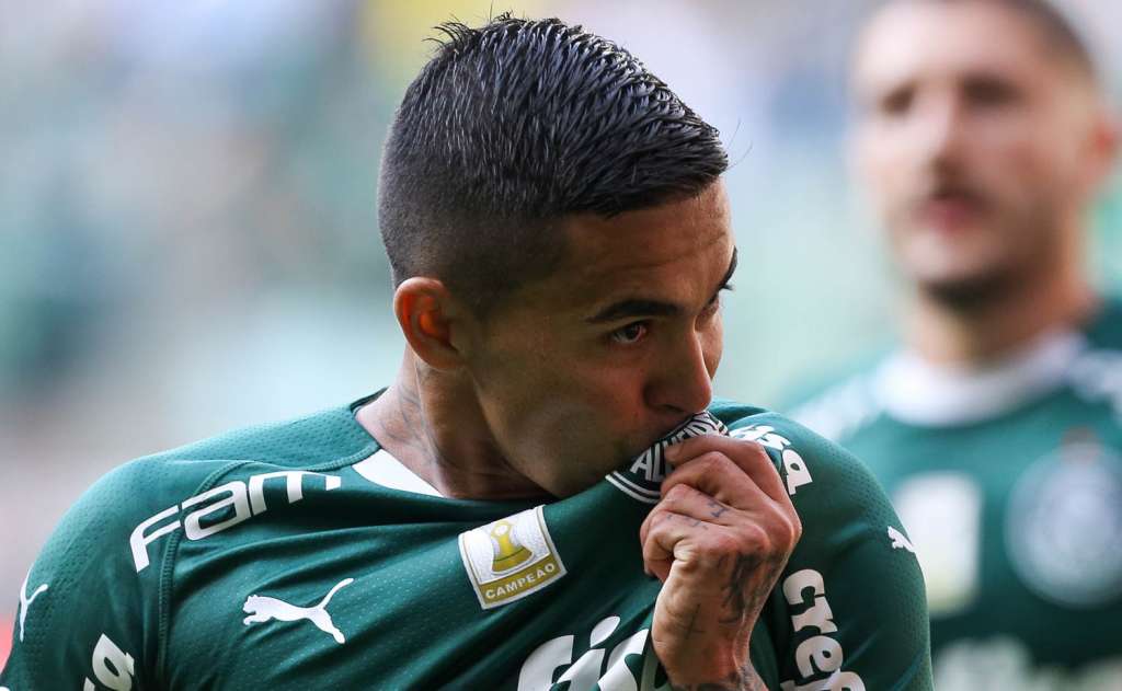 Ídolo, Dudu vai completar 271 jogos pelo Palmeiras diante do Grêmio, seu ex-clube - Cesar Greco / Ag. Palmeiras
