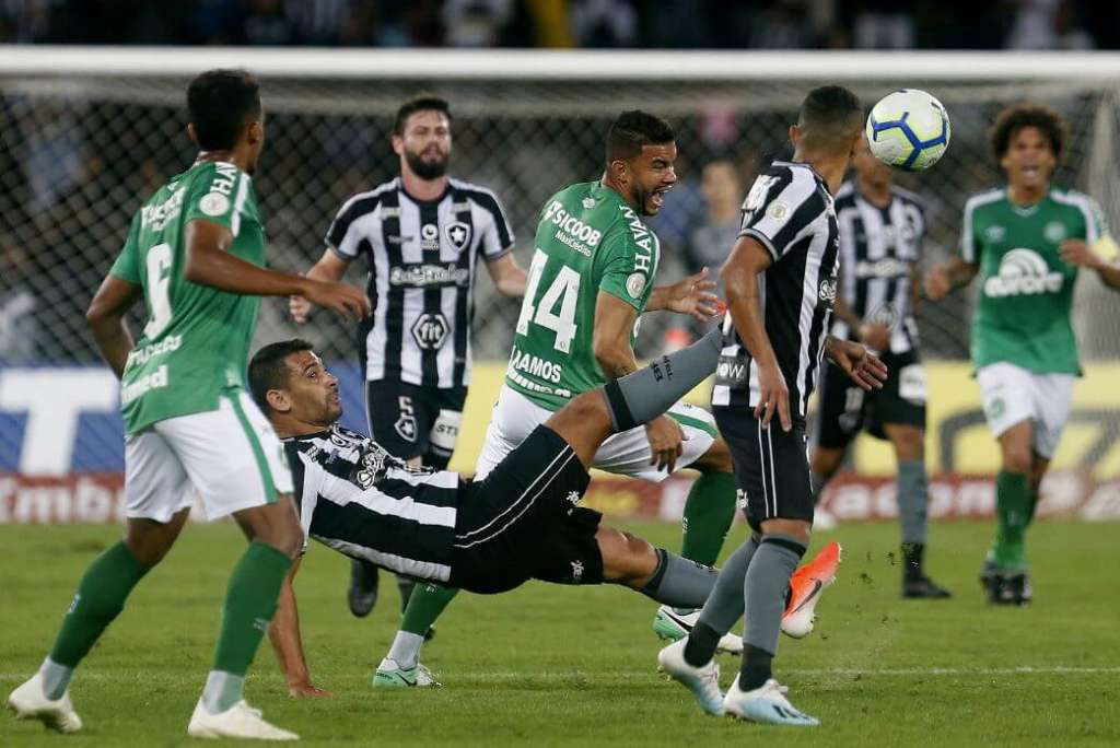 A Chapecoense segurou o Botafogo e voltou para casa com um ponto na bagagem